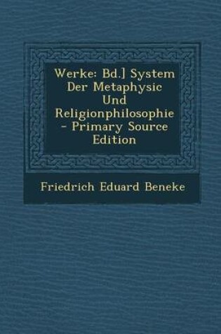 Cover of Werke