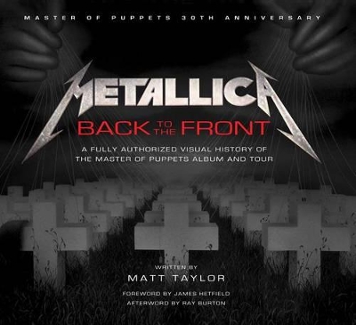 Book cover for Metallica: Back to the Front