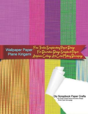 Book cover for Wallpaper Paper Plane Kirigami Diy Scrapbook Paper Crafts Fine Textile Colorful Sheet Decorative Design Photo Paper Decoupage