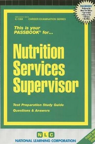 Cover of Nutrition Services Supervisor