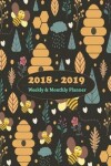 Book cover for 2018-2019 Weekly & Monthly Planner