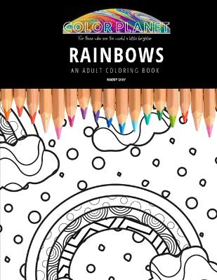 Book cover for Rainbows Coloring Book