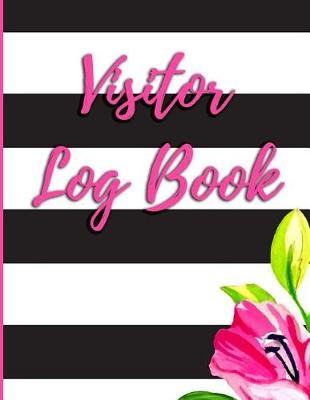 Book cover for Visitor Log Book