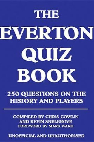 Cover of The Everton Quiz Book