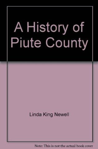 Cover of A History of Piute County