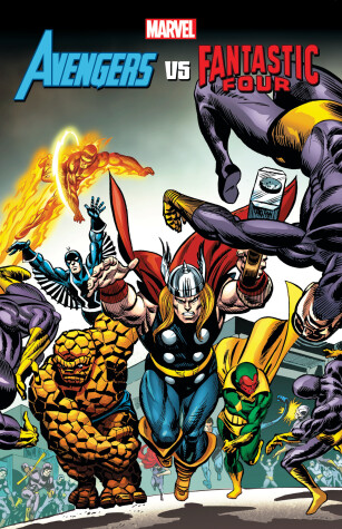 Book cover for Avengers Vs. Fantastic Four