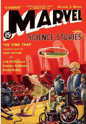 Book cover for Marvel Science Stories November 1938