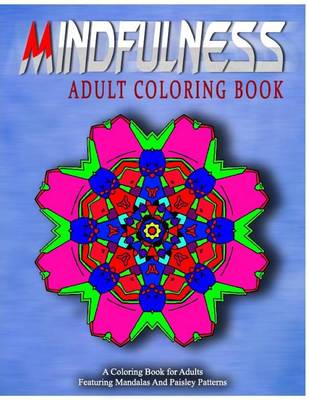 Book cover for MINDFULNESS ADULT COLORING BOOK - Vol.18