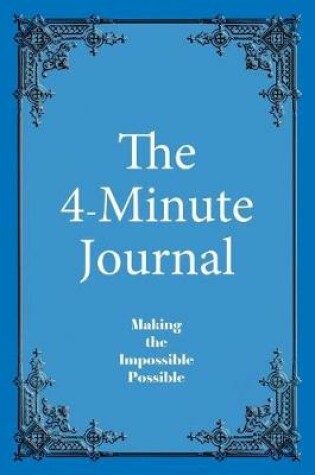 Cover of The 4-Minute Journal - Undated Cobalt Blue