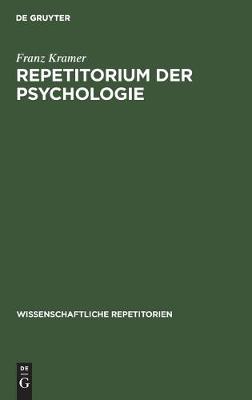 Cover of Repetitorium Der Psychologie