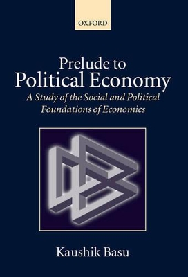 Book cover for Prelude to Political Economy