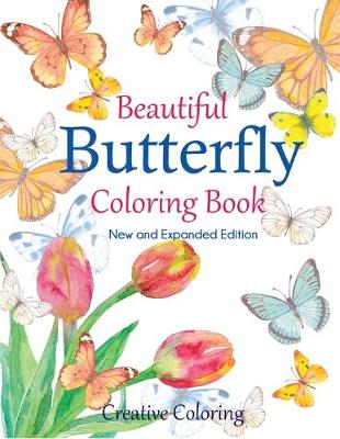 Book cover for Beautiful Butterfly Coloring Book