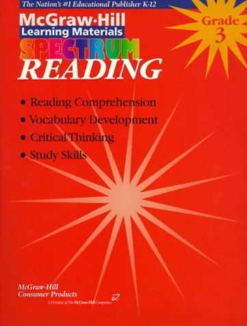 Book cover for Spectrum Reading Workbook Grade 3