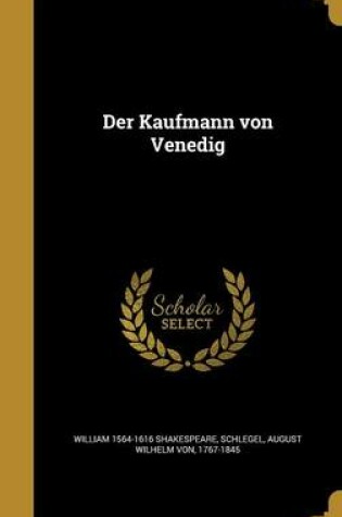 Cover of Der Kaufmann Von Venedig