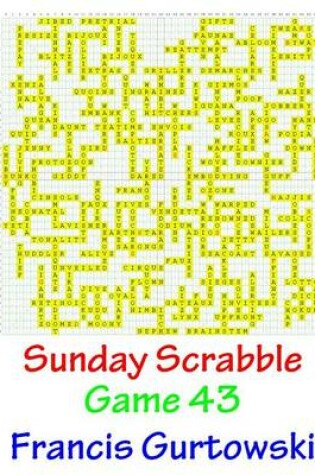 Cover of Sunday Scrabble Game 43