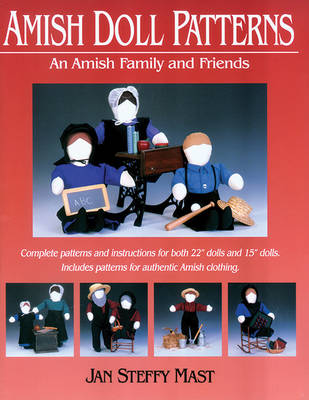 Book cover for Amish Doll Patterns: An Amish Family and Friends