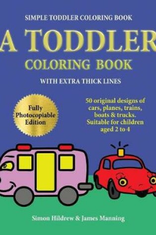 Cover of Simple Toddler Coloring Book