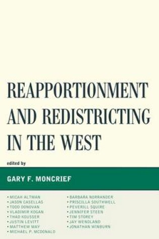 Cover of Reapportionment and Redistricting in the West