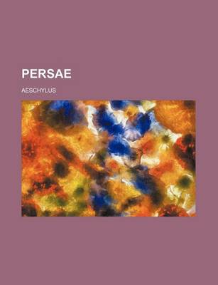 Book cover for Persae