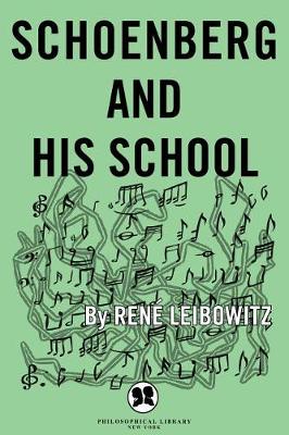 Book cover for Schoenberg and His School