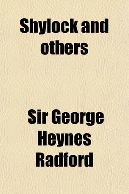 Book cover for Shylock and Others; Eight Studies