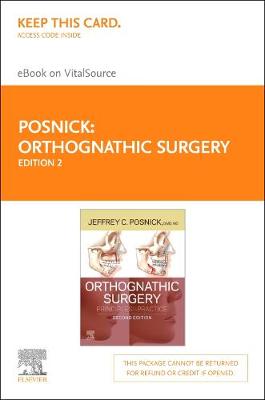 Book cover for Orthognathic Surgery Elsevier eBook on Vitalsource (Retail Access Card): Principles and Practice