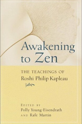 Cover of Awakening to Zen