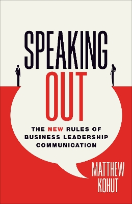 Book cover for Speaking Out