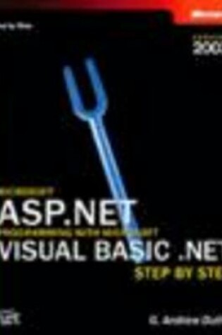 Cover of Microsoft ASP.NET Programming with Microsoft Visual Basic .NET Version 2003 Step By Step