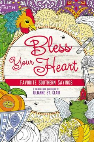 Cover of Bless Your Heart Adult Coloring Book