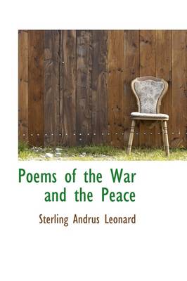 Book cover for Poems of the War and the Peace