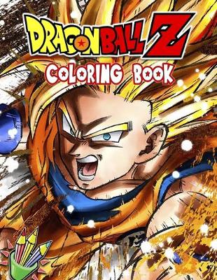 Book cover for Dragon Ball Z Coloring book