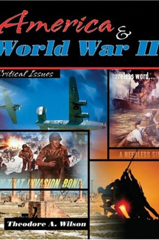 Cover of AMERICA AND WORLD WAR II: CRITICAL ISSUES