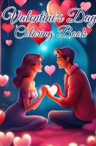 Cover of Valentine's Day Coloring Book for Adults