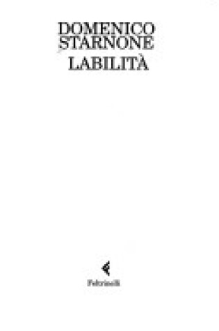 Cover of Labilita'