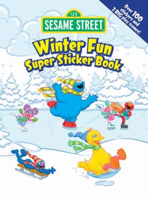 Cover of Sesame Street Winter Fun Super Sticker Book