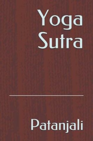 Cover of Yoga Sutra