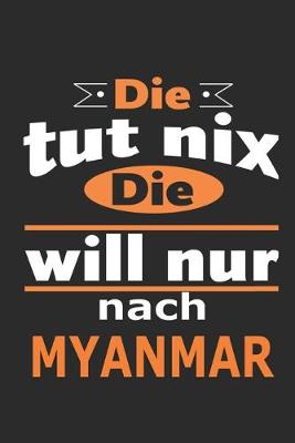 Book cover for Die tut nix Die will nur nach Myanmar