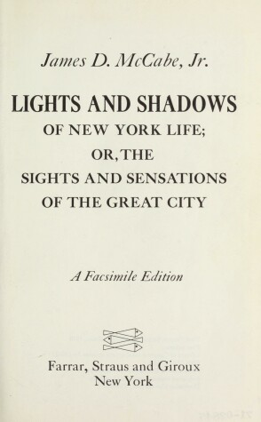 Book cover for Lights & Shadows