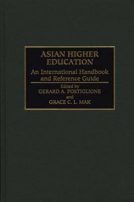 Book cover for Asian Higher Education