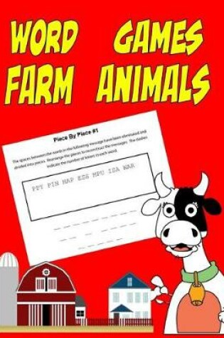 Cover of Word Games Farm Animals