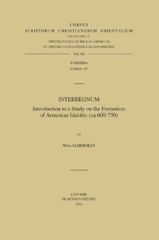 Cover of Interregnum