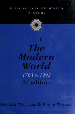 Cover of Chronology of the Modern World, 1763 to 1992