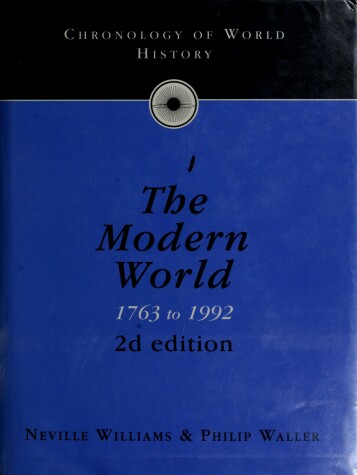 Book cover for Chronology of the Modern World, 1763 to 1992