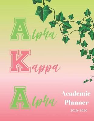 Book cover for Alpha Kappa Alpha Academic Planner