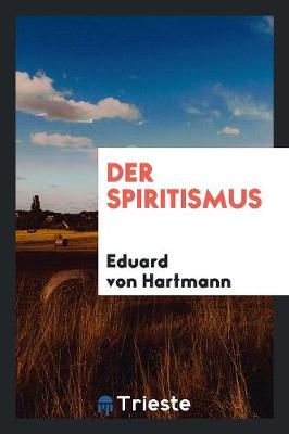 Book cover for Der Spiritismus