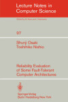 Book cover for Reliability Evaluation of Some Fault-Tolerant Computer Architectures