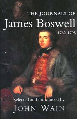 Book cover for The Journals of James Boswell: 1762-1795
