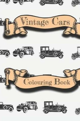 Cover of Vintage cars colouring book -