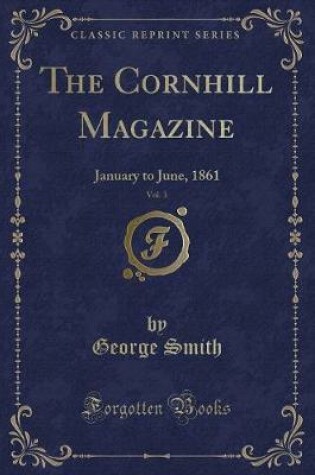 Cover of The Cornhill Magazine, Vol. 3